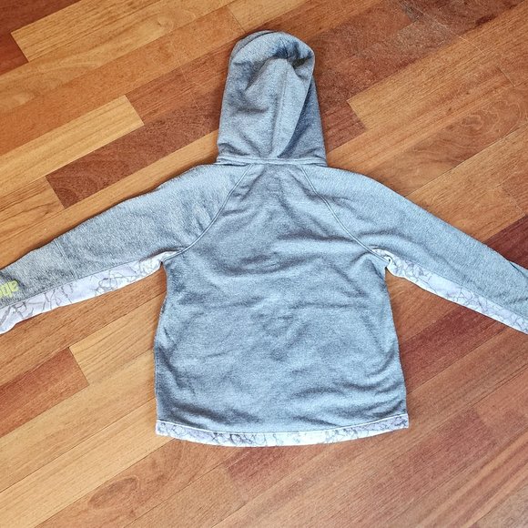 Abercrombie Kids Gray Zip-Up Hoodie Size 11/12 - Picture 9 of 14